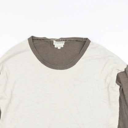 Womens UK Size 10 NEXT Beige Pullover Jumper