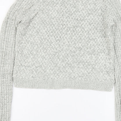 Womens UK Size 10 Select Grey Pullover Jumper