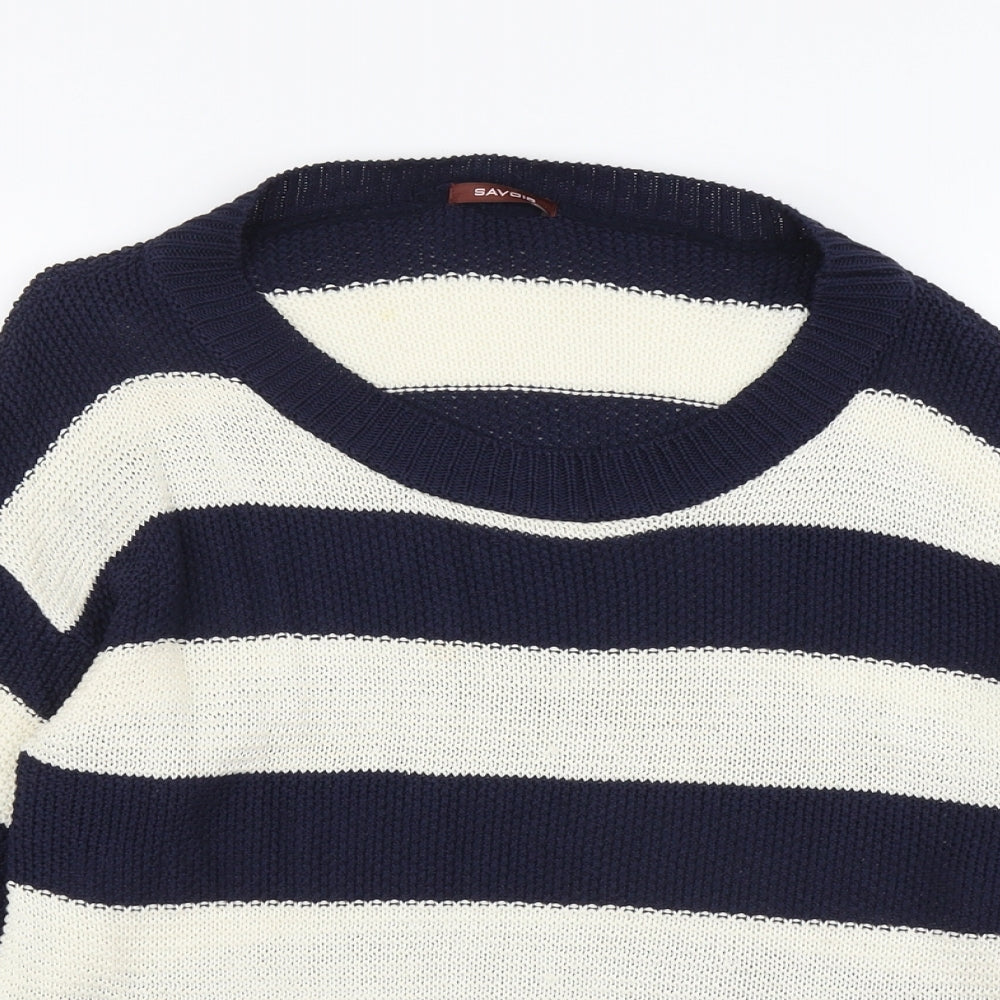 Womens UK Size 14 Savoir Beige Pullover Jumper