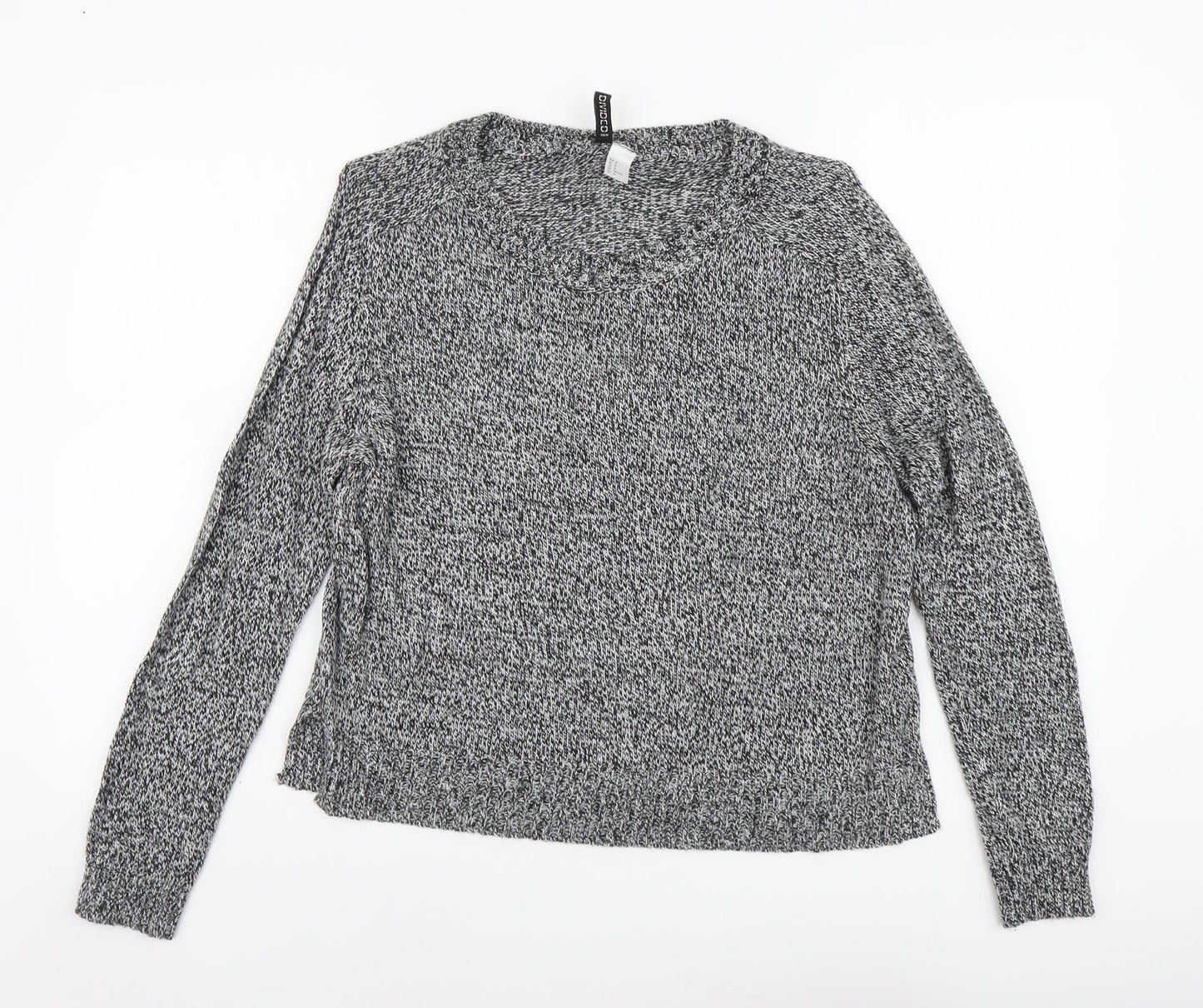 Womens UK Size M H&M Grey Pullover Jumper