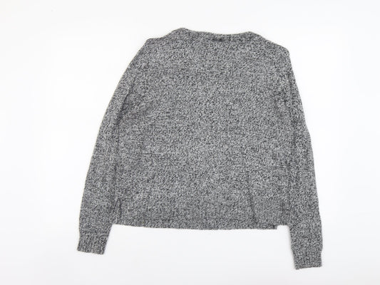 Womens UK Size M H&M Grey Pullover Jumper