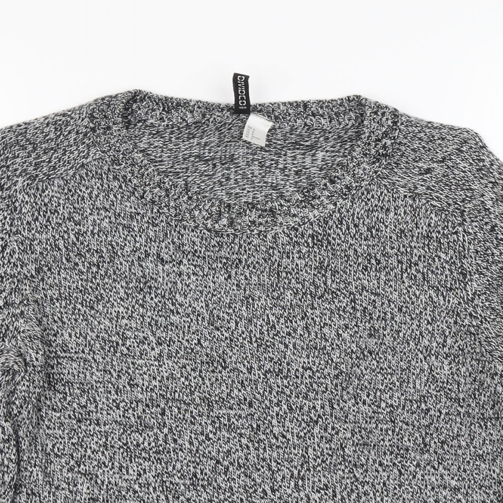 Womens UK Size M H&M Grey Pullover Jumper