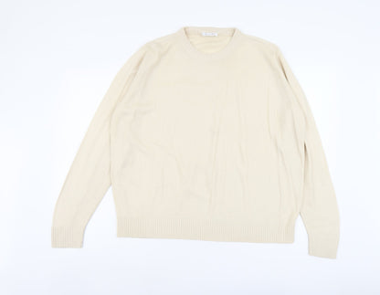 Womens UK Size 14 Berkertex Beige Pullover Jumper