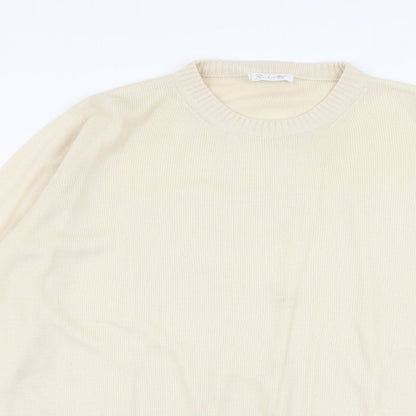 Womens UK Size 14 Berkertex Beige Pullover Jumper