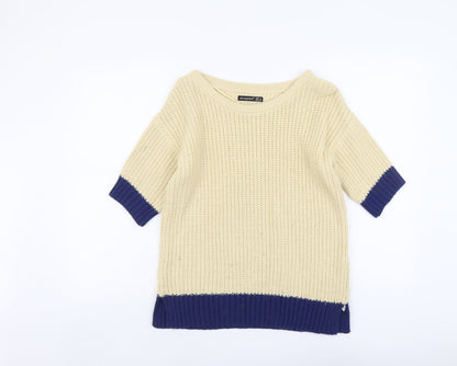 Womens UK Size 6 Atmosphere Beige Pullover Jumper