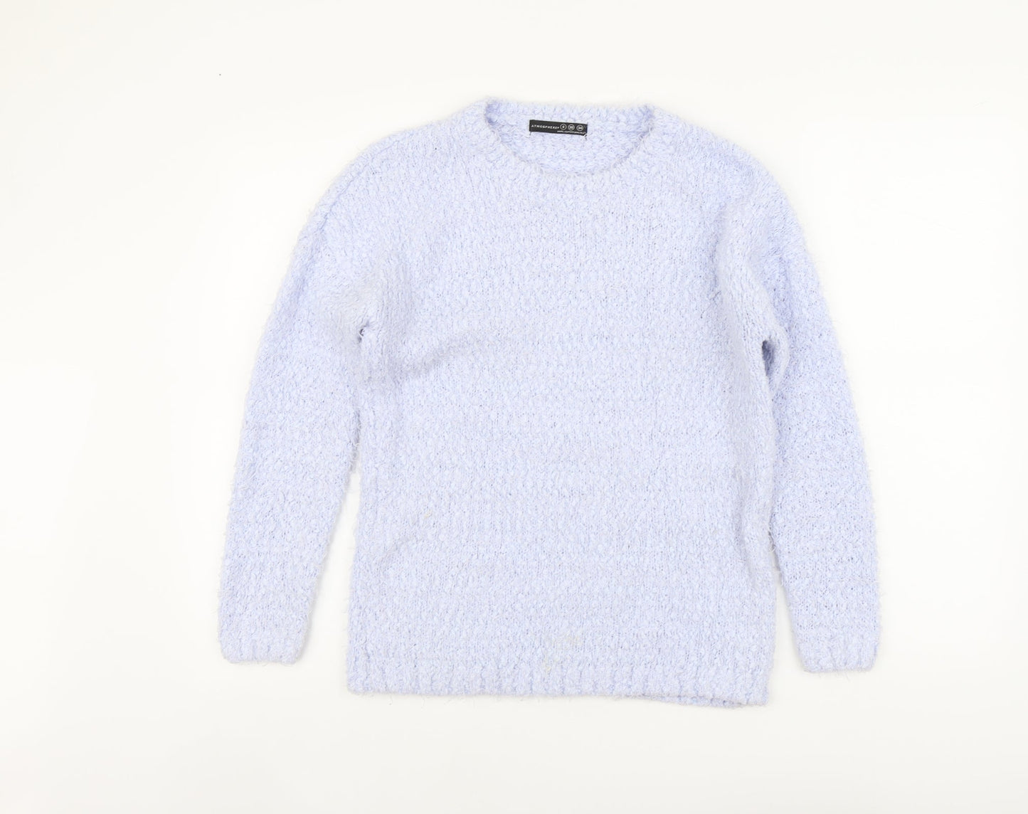 Womens UK Size 8 Atmosphere Blue Pullover Jumper