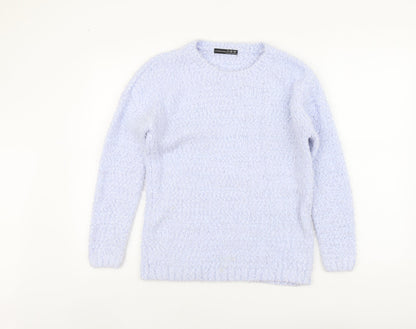 Womens UK Size 8 Atmosphere Blue Pullover Jumper