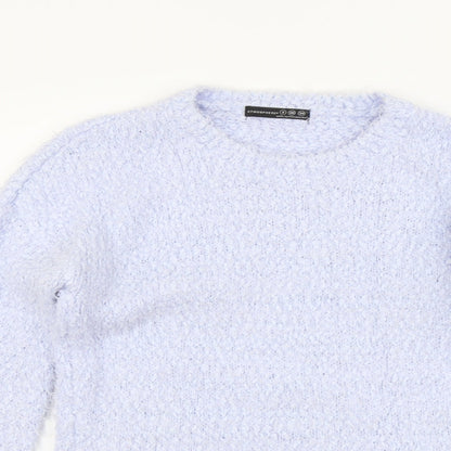 Womens UK Size 8 Atmosphere Blue Pullover Jumper
