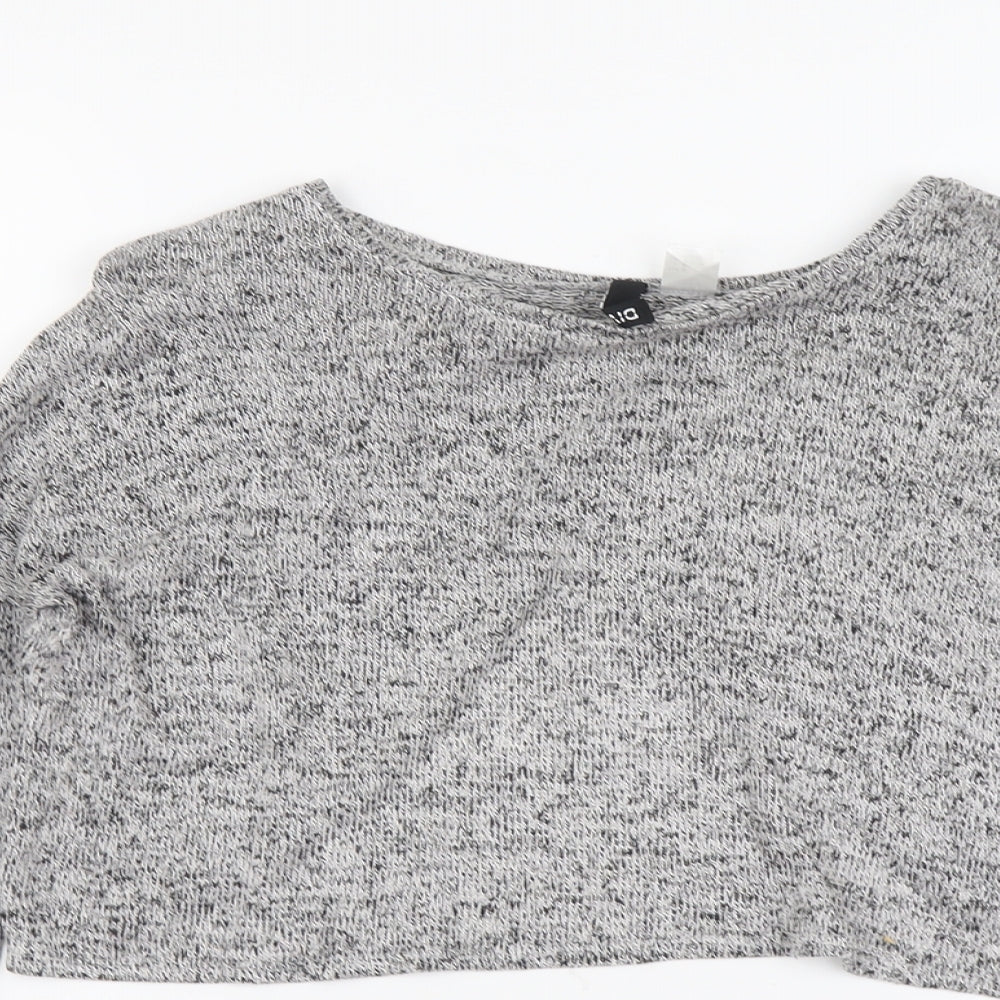 Womens UK Size S H&M Grey Pullover Jumper