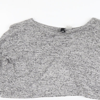 Womens UK Size S H&M Grey Pullover Jumper