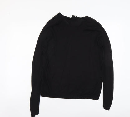 Womens UK Size S H&M Black Pullover Jumper