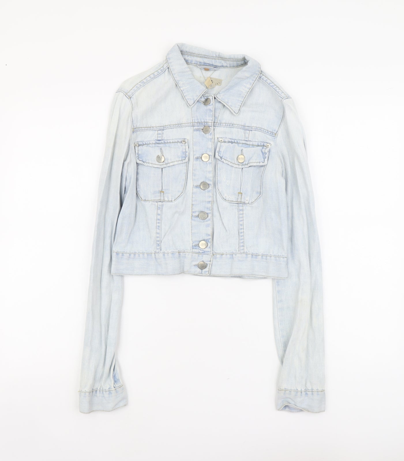 Womens UK Size 8 Topshop Blue Jacket