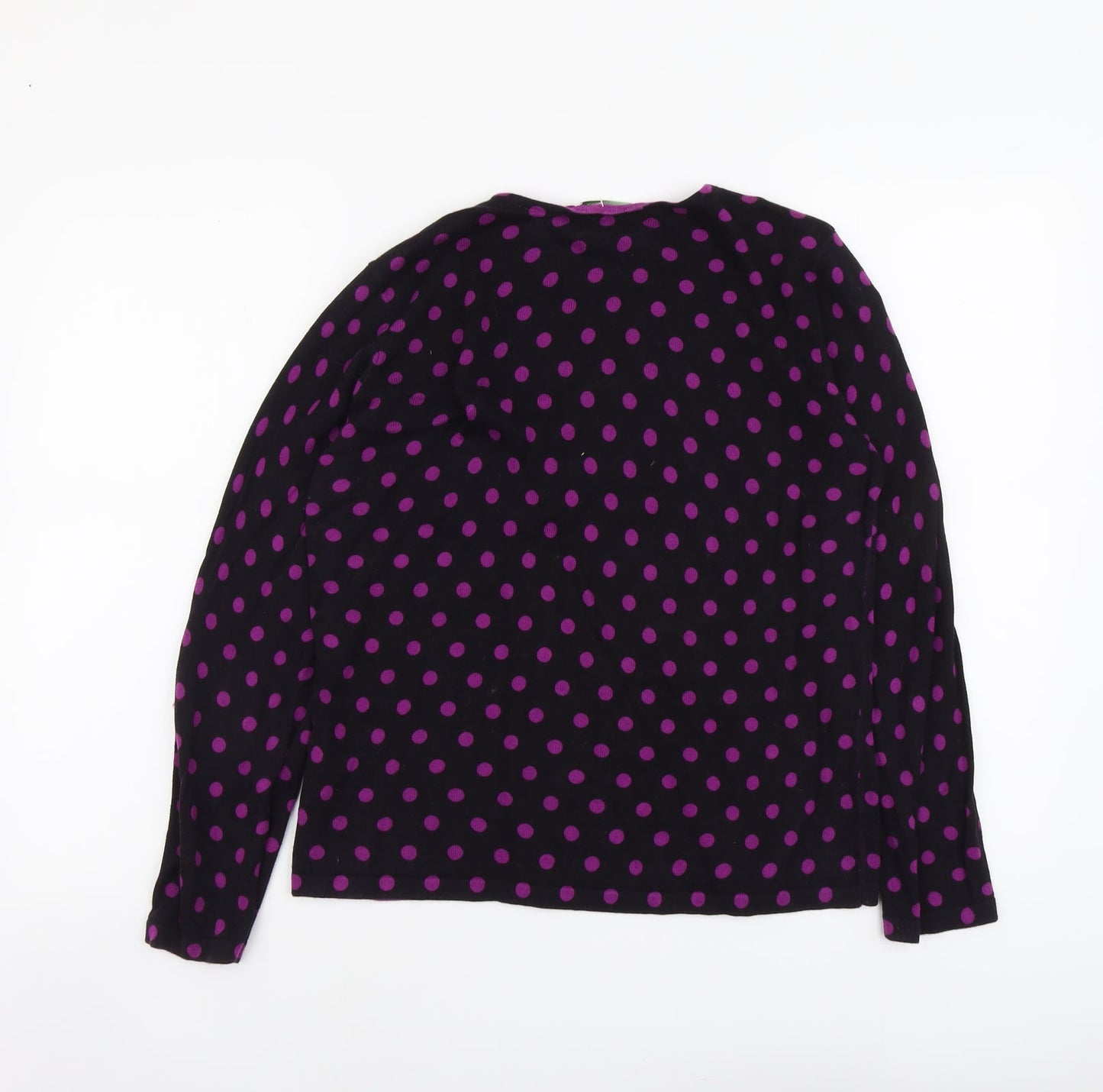 Womens UK Size M Jumper Black Pullover Jumper