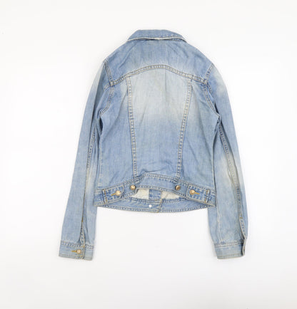 Womens UK Size 8 Denim & Co. Blue Jacket