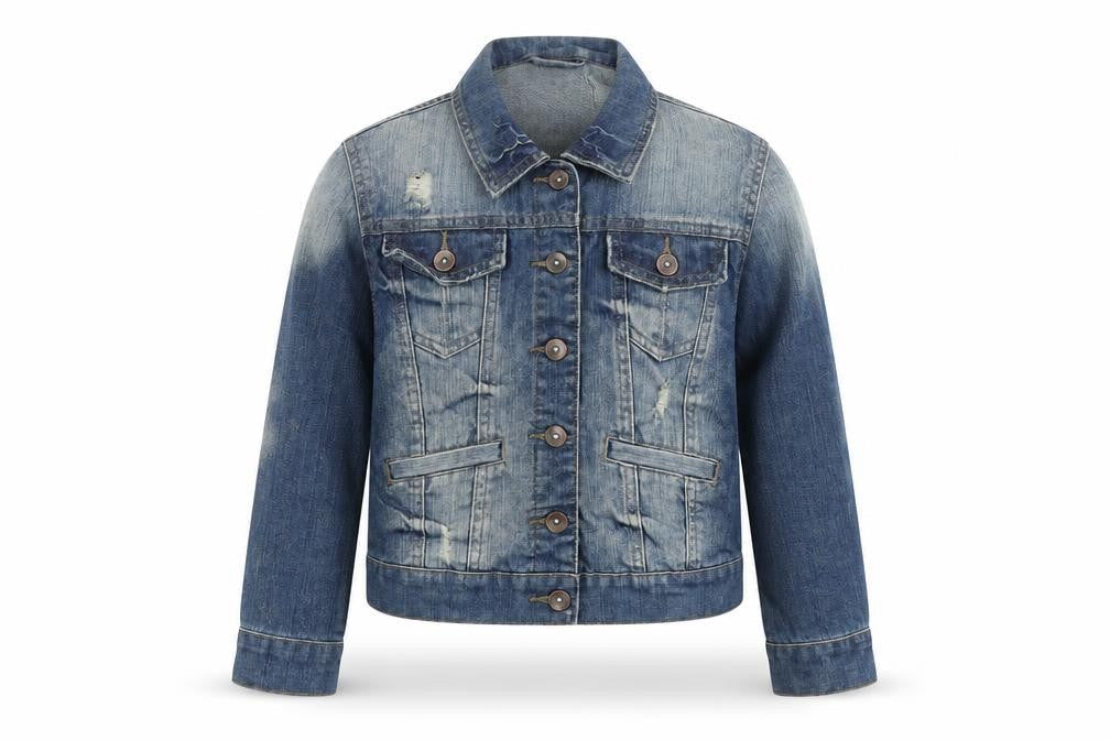 Womens UK Size 8 Denim & Co. Blue Jacket