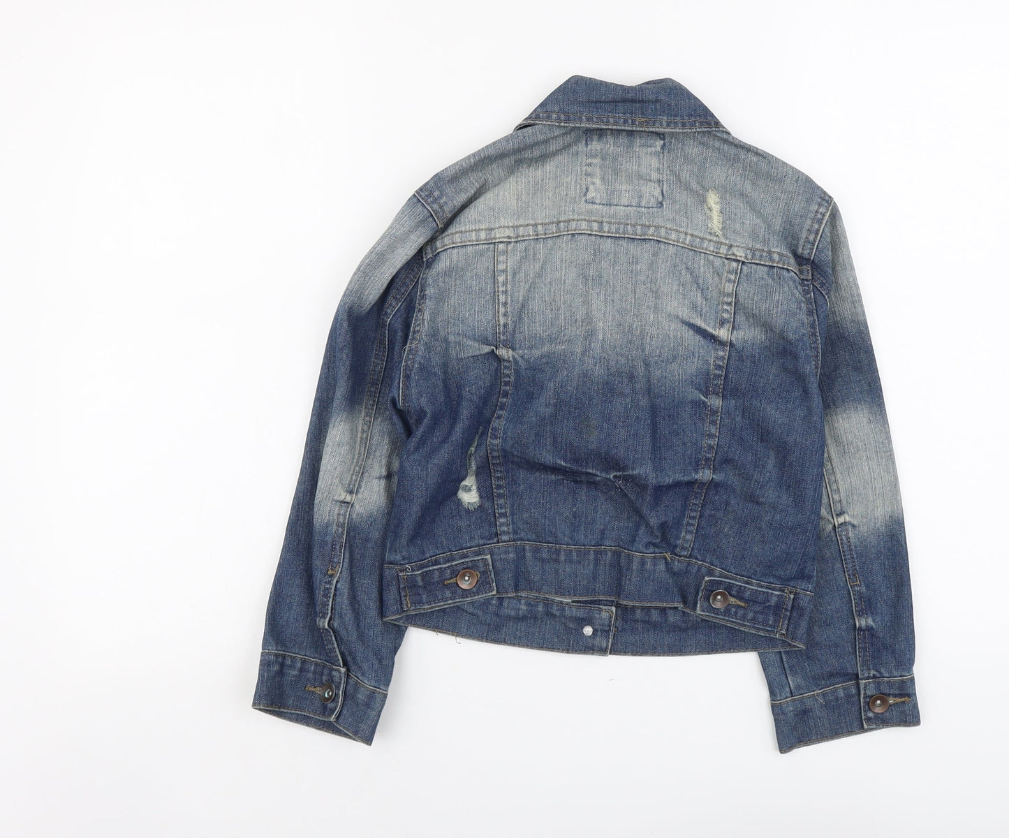 Womens UK Size 8 Denim & Co. Blue Jacket