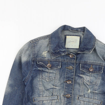 Womens UK Size 8 Denim & Co. Blue Jacket