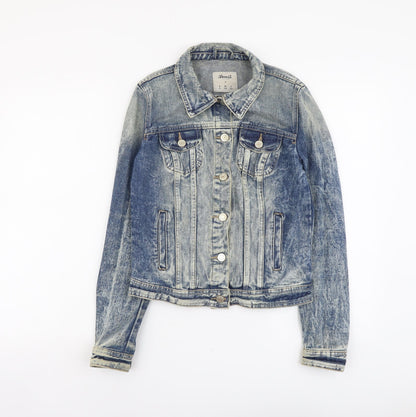 Womens UK Size 8 Denim & Co. Blue Jacket