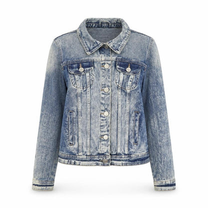 Womens UK Size 8 Denim & Co. Blue Jacket