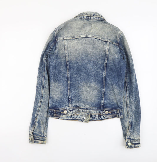 Womens UK Size 8 Denim & Co. Blue Jacket
