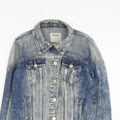 Womens UK Size 8 Denim & Co. Blue Jacket