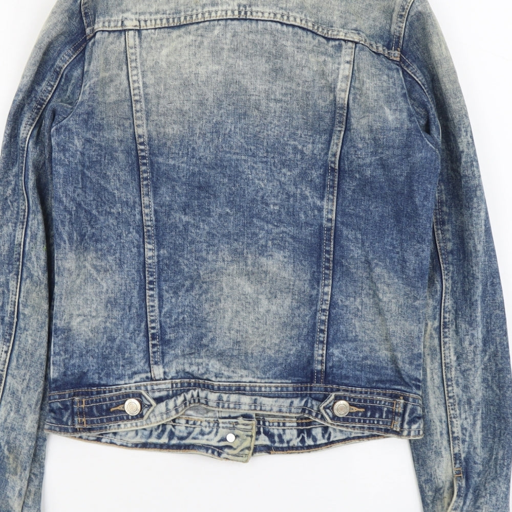 Womens UK Size 8 Denim & Co. Blue Jacket