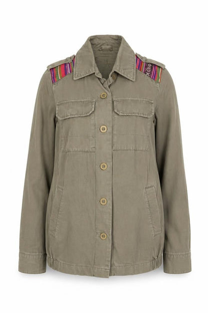 Womens UK Size 8 Atmosphere Green Jacket