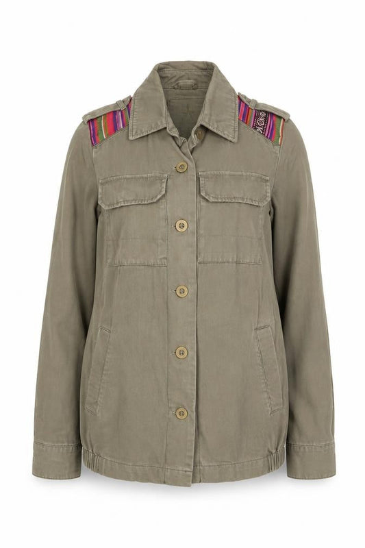Womens UK Size 8 Atmosphere Green Jacket