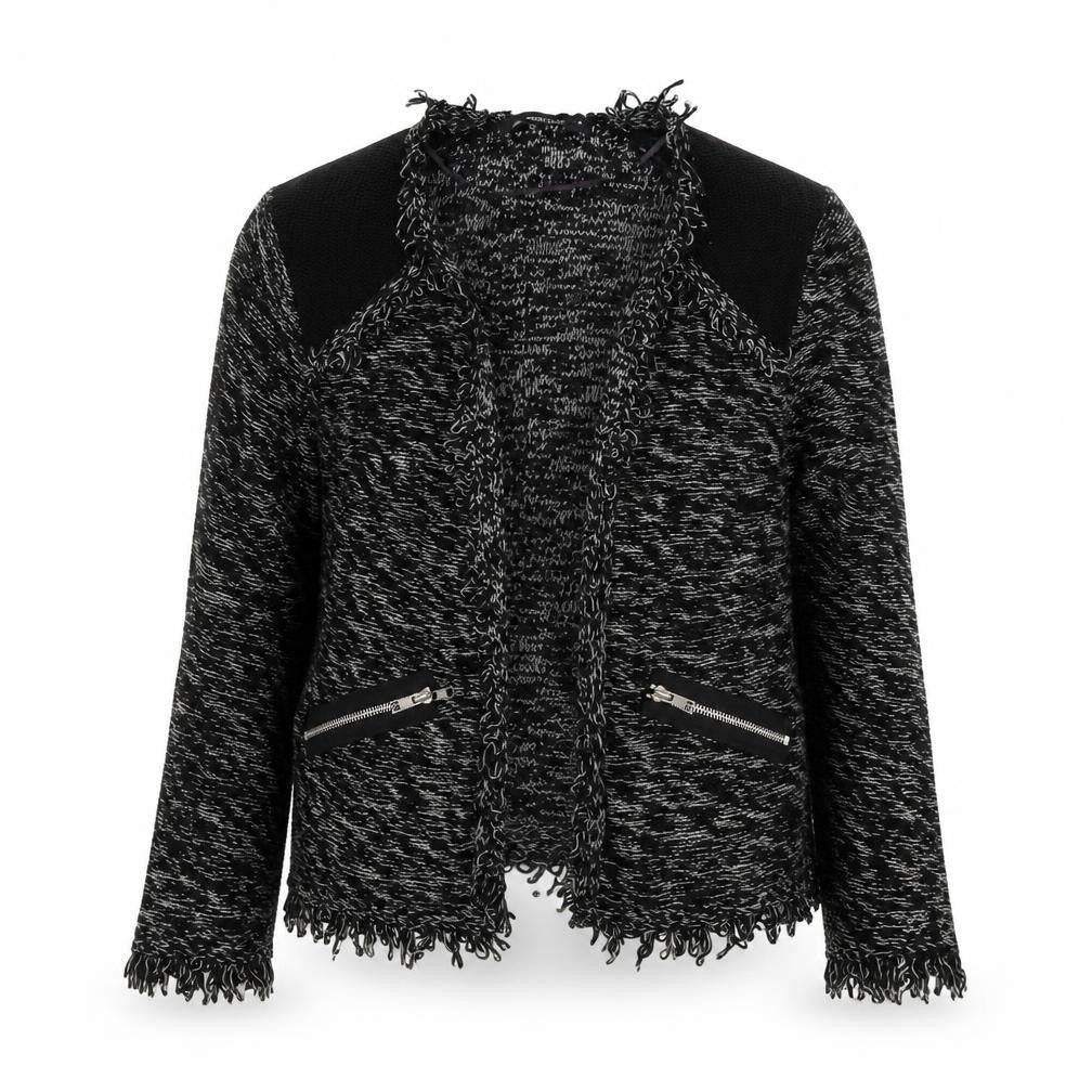 Womens UK Size S Gina Tricot Black Cardigan Jumper