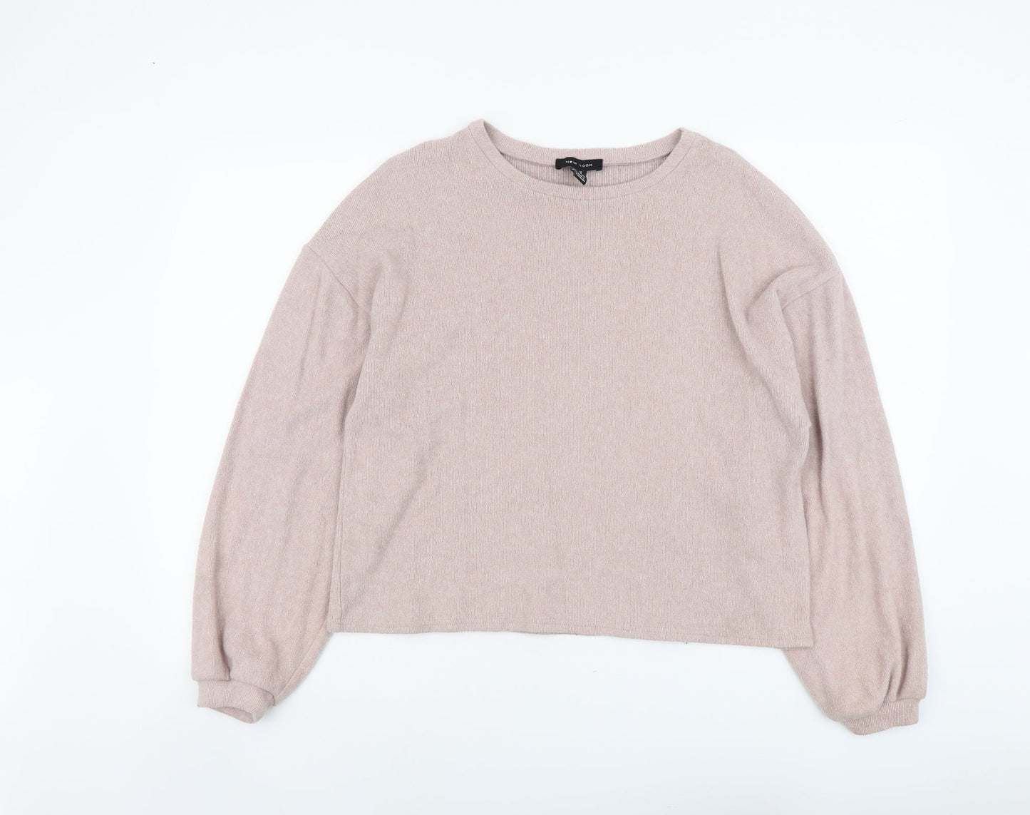 Womens UK Size M New Look Pink Pullover Jumper