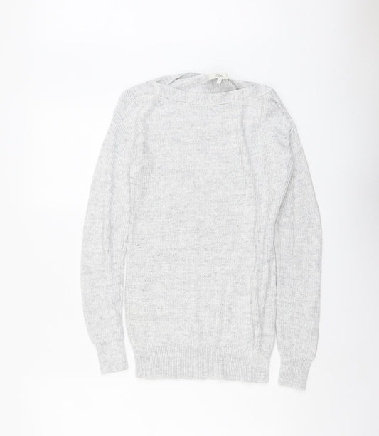 Womens UK Size 8 NEXT Grey Pullover Jumper