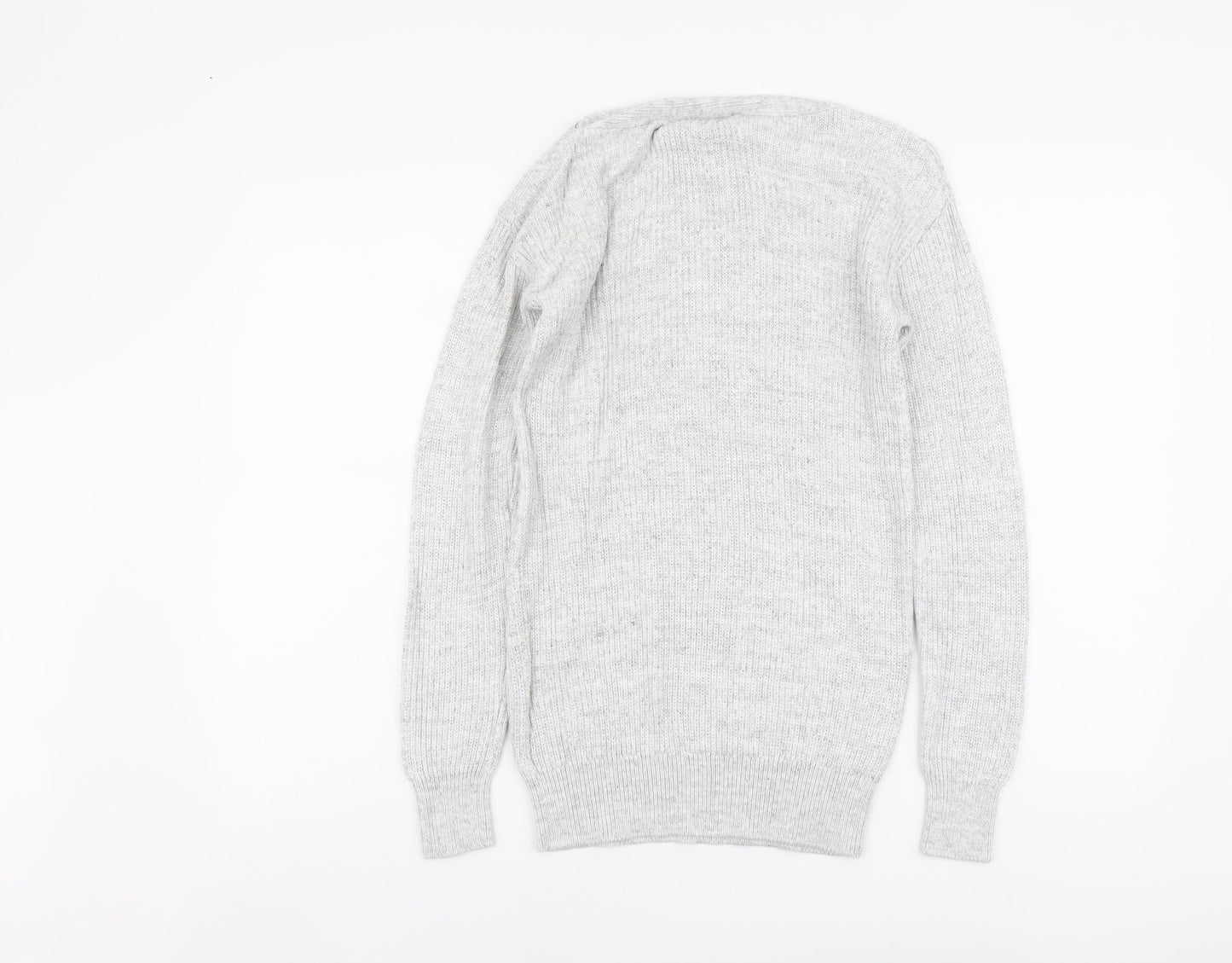 Womens UK Size 8 NEXT Grey Pullover Jumper