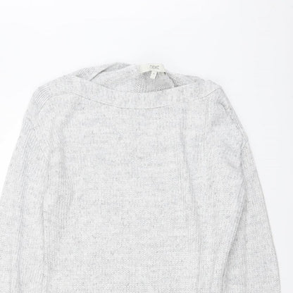Womens UK Size 8 NEXT Grey Pullover Jumper