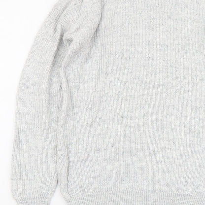 Womens UK Size 8 NEXT Grey Pullover Jumper