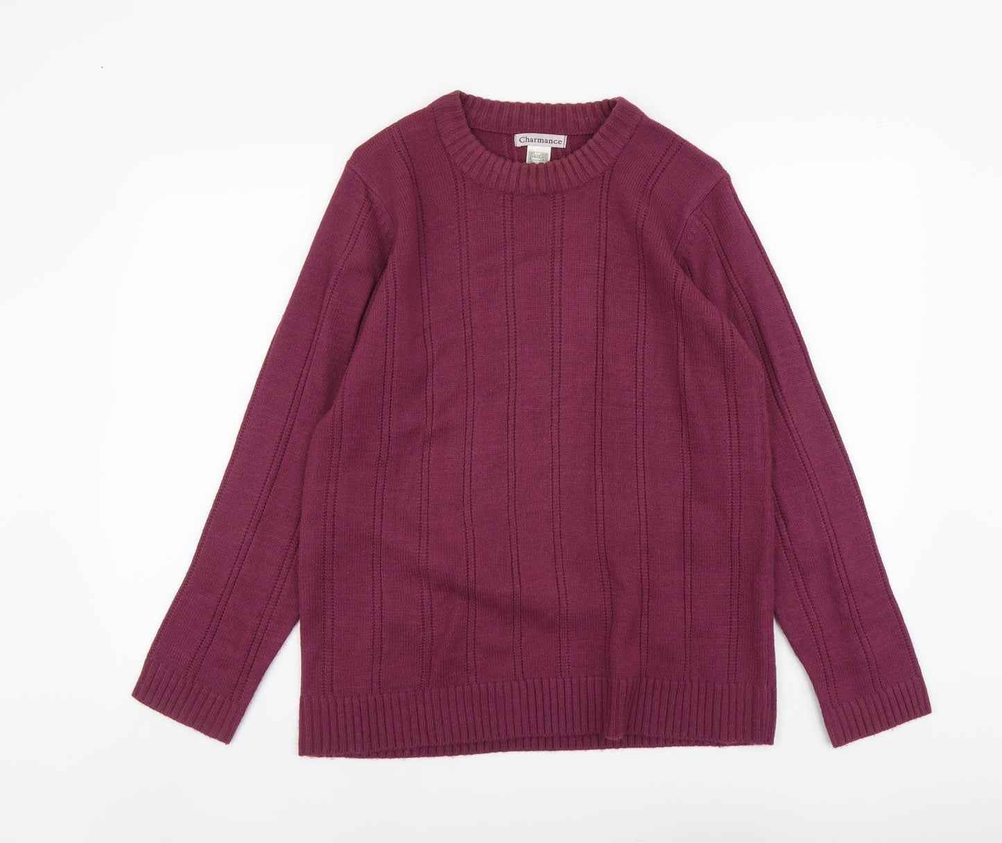 Womens UK Size 14 Charmance Purple Pullover Jumper