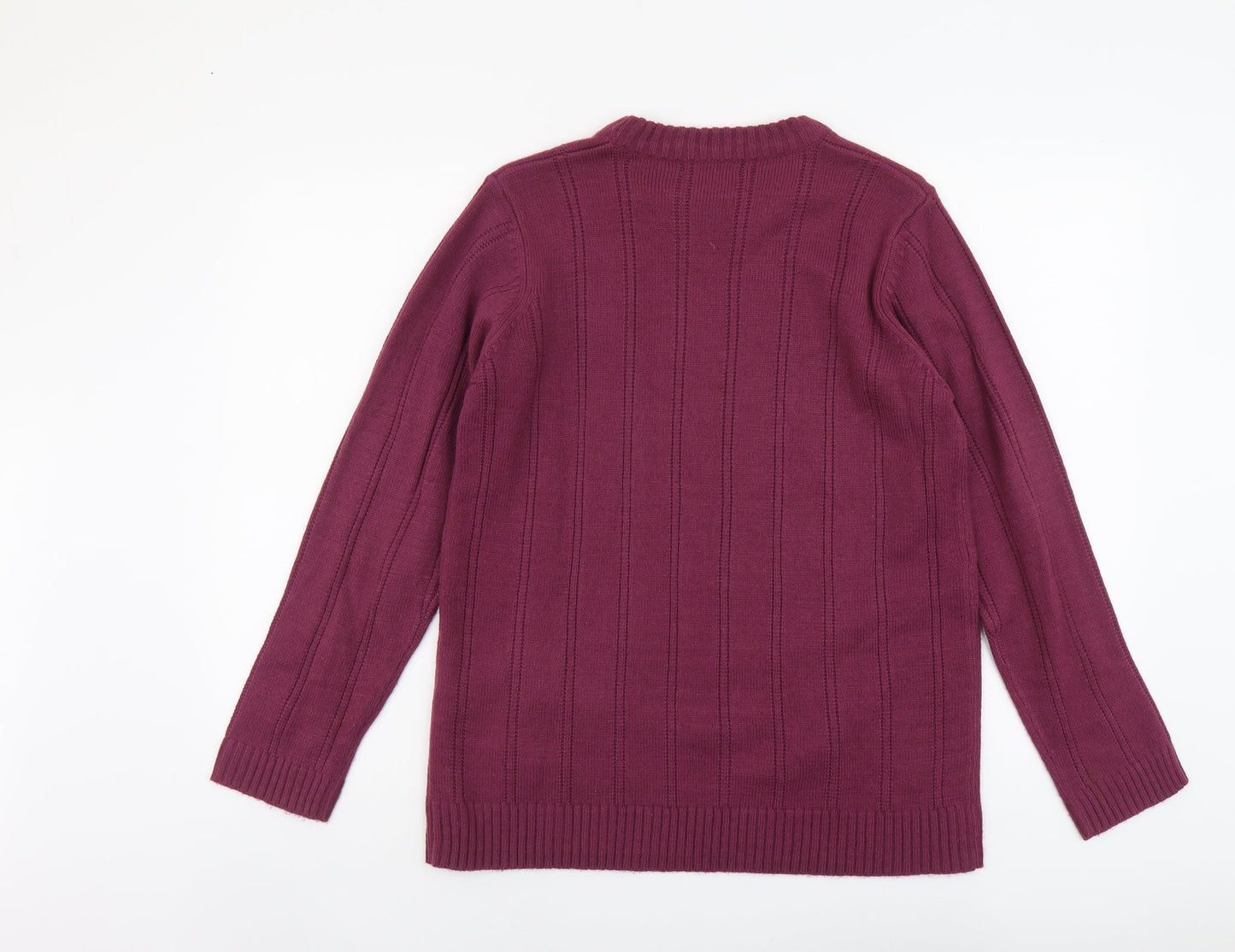 Womens UK Size 14 Charmance Purple Pullover Jumper
