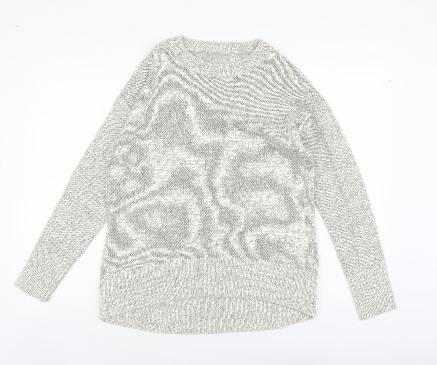 Womens UK Size S New Look Grey Pullover Jumper