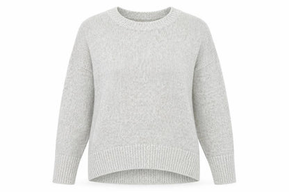 Womens UK Size S New Look Grey Pullover Jumper