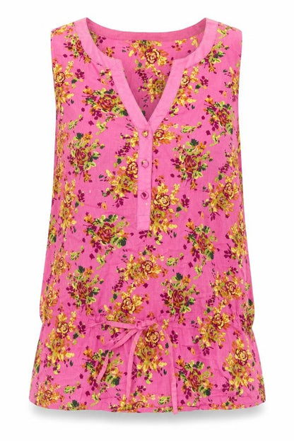 Womens UK Size 8 NEXT Pink Basic Tank