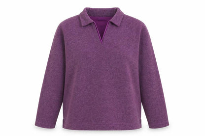Womens UK Size S Bonmarché Purple Pullover Sweatshirt