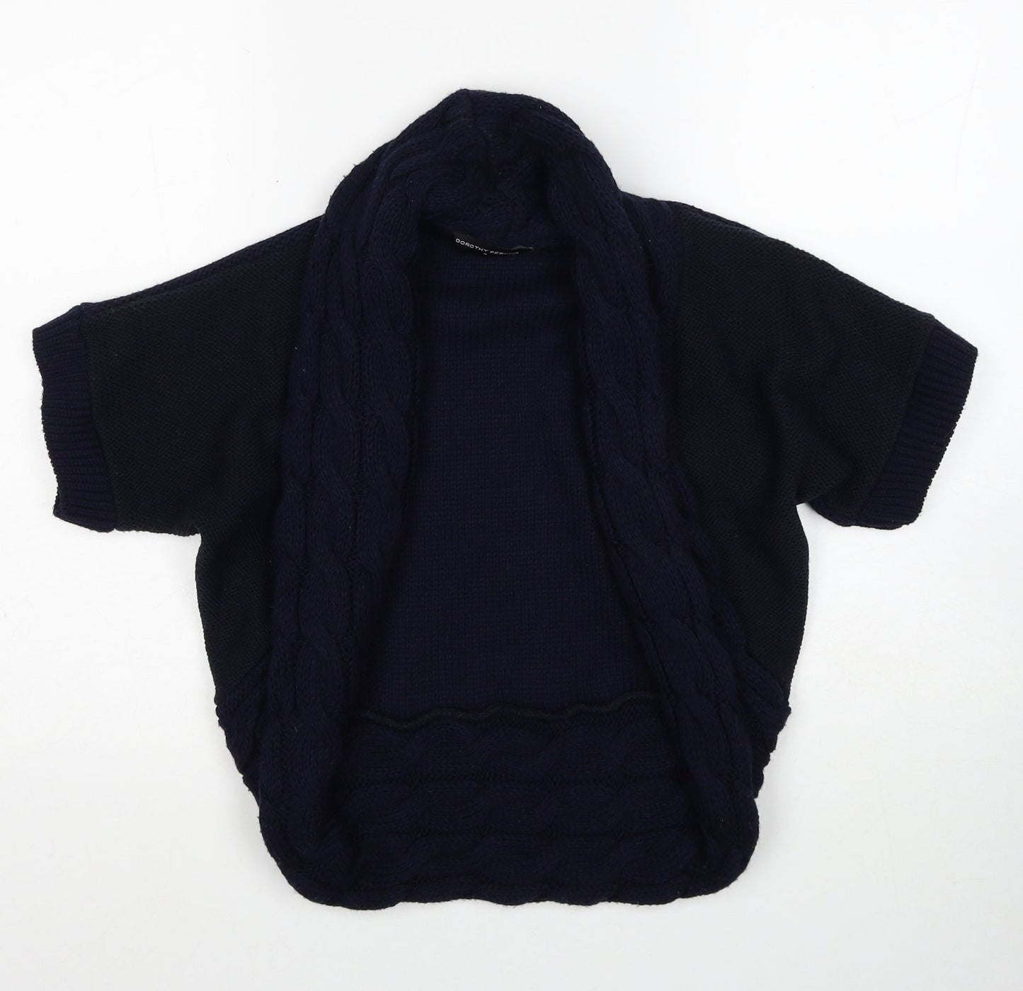 Womens UK Size S Dorothy Perkins Blue Cardigan Jumper