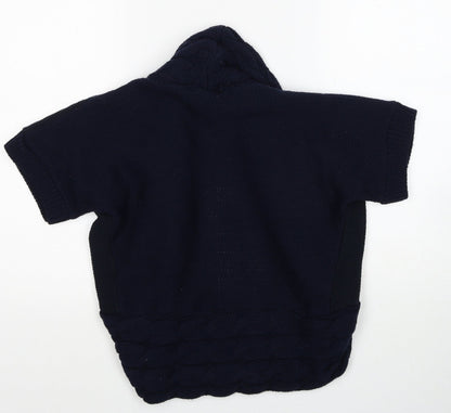 Womens UK Size S Dorothy Perkins Blue Cardigan Jumper