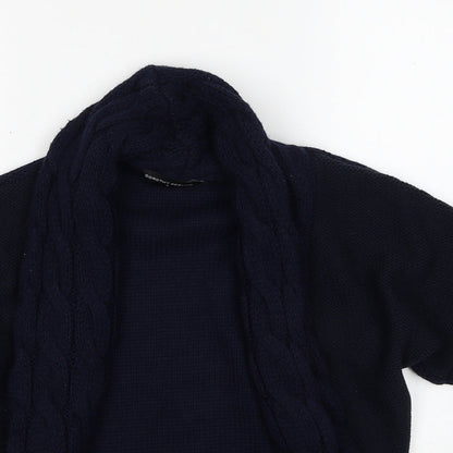 Womens UK Size S Dorothy Perkins Blue Cardigan Jumper