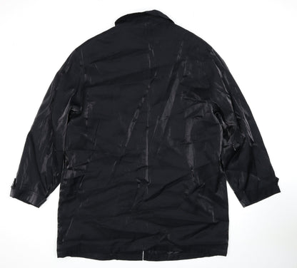 Astraka Womens Black Jacket Size L Button