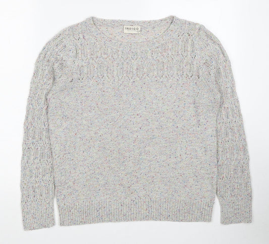 Womens UK Size 12 Marks and Spencer Grey Pullover Jumper