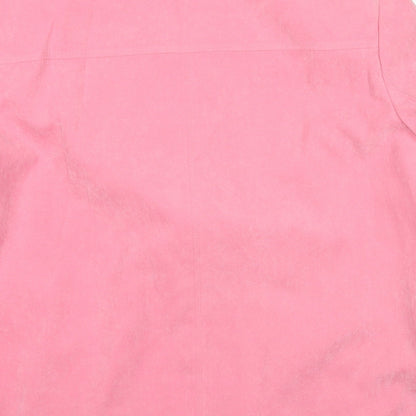 First Avenue Womens Pink Jacket Size 14 Button