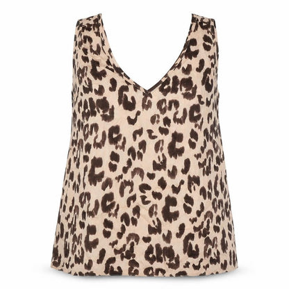 Womens UK Size 14 John Lewis Brown Basic Tank