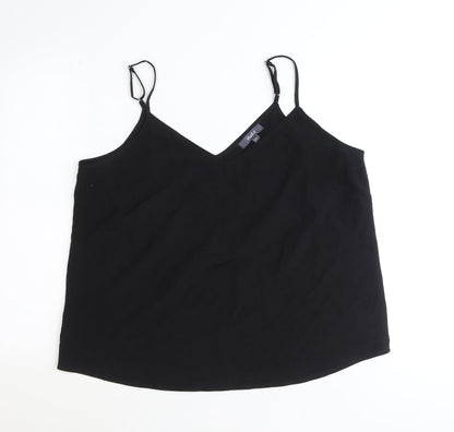 Womens UK Size 16 Studio Black Basic Tank