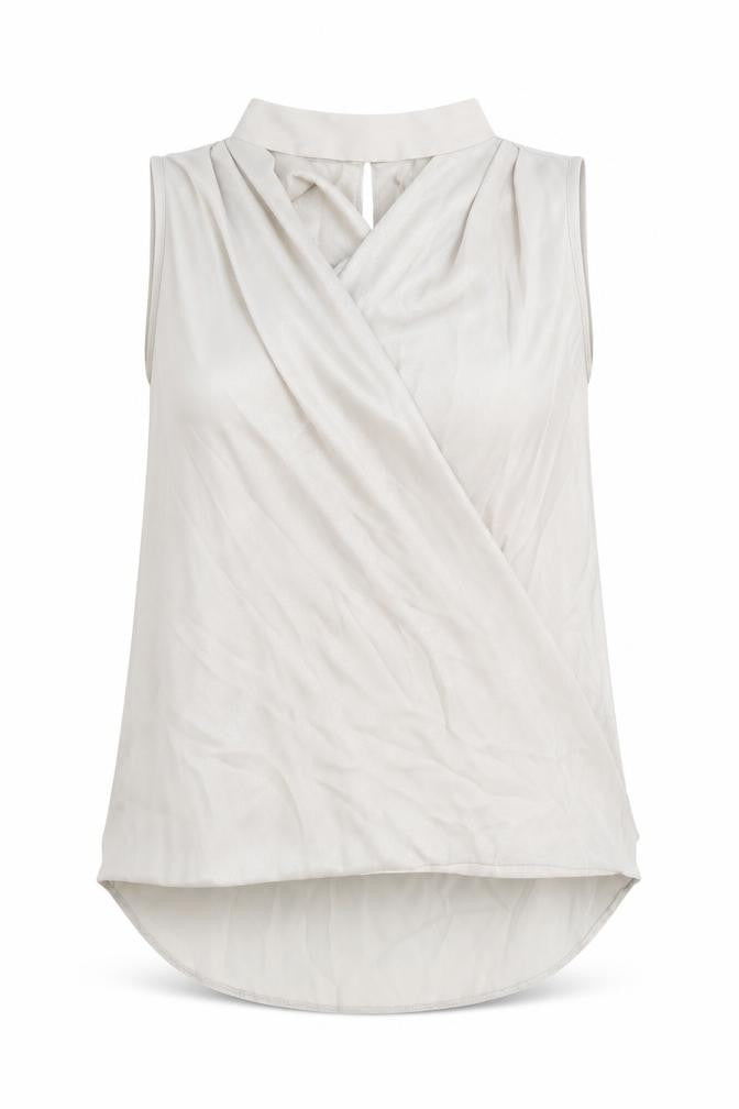 Womens UK Size 14 Dorothy Perkins Grey Basic Tank