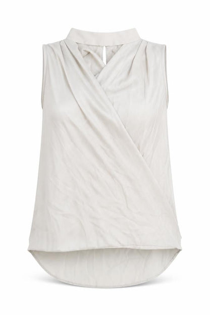 Womens UK Size 14 Dorothy Perkins Grey Basic Tank